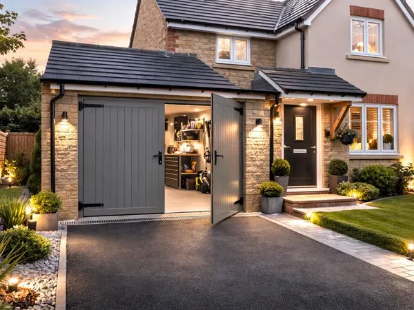 Side Hinged Garage Doors