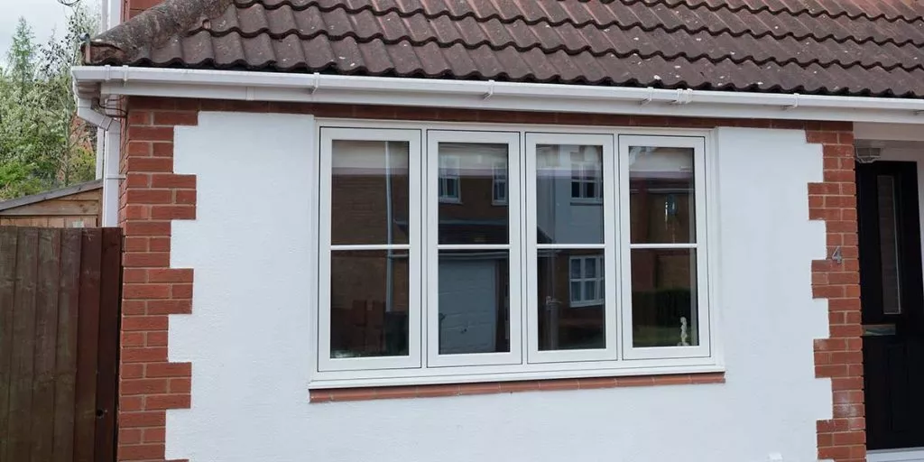 Flush Casement Windows on Modern Property